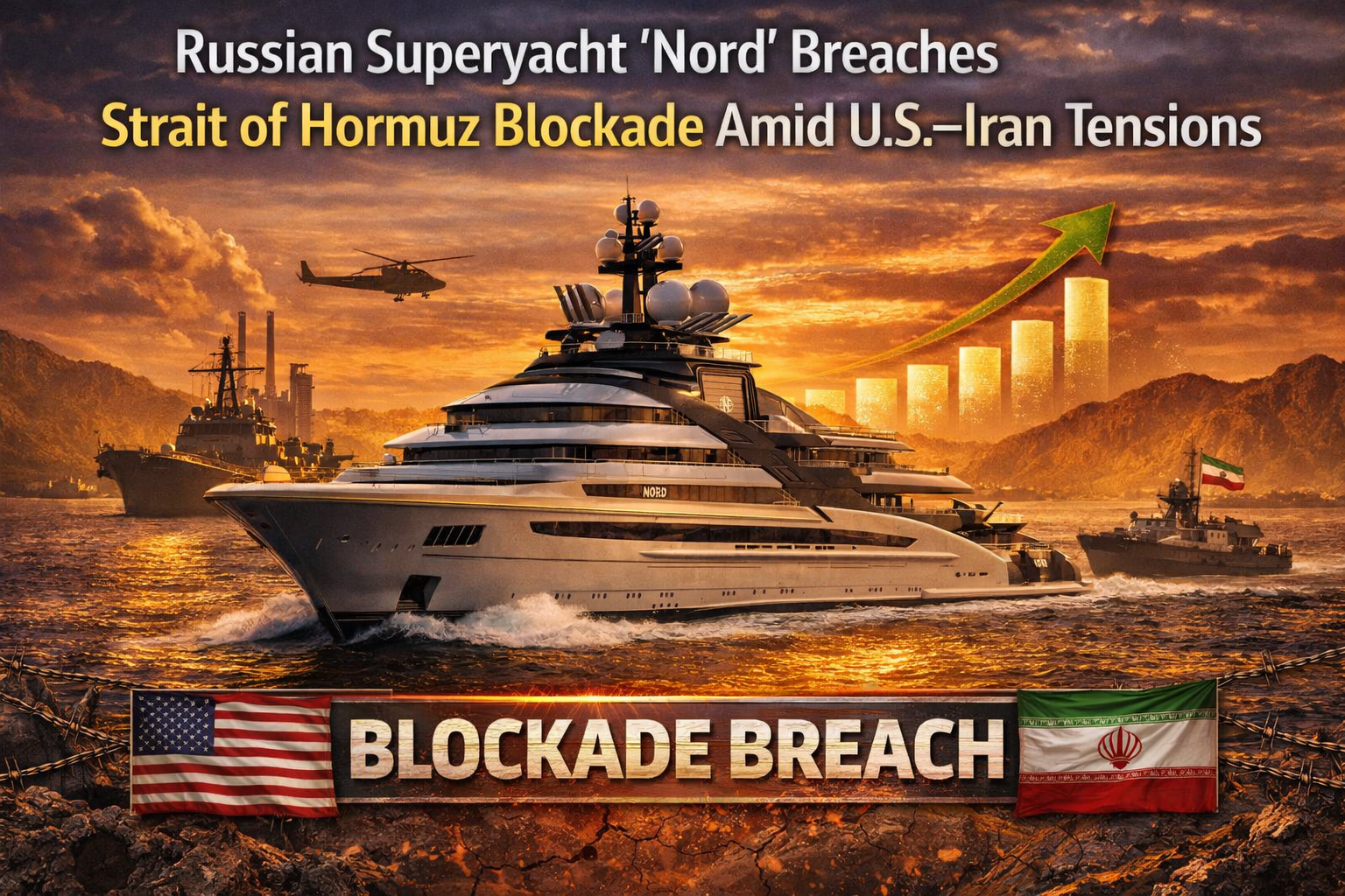 Russian Superyacht Nord Breaches Hormuz Blockade | Augmenting Money