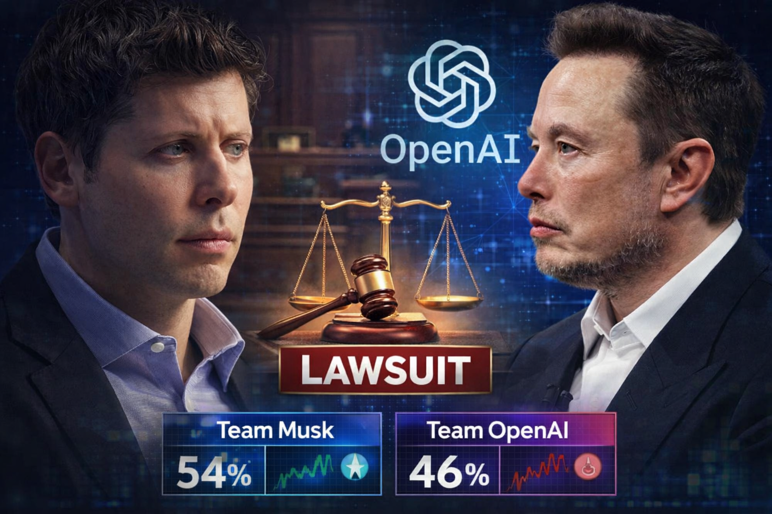 Elon Musk Lawsuit: Prediction Markets Predict OpenAI Outcome | Augmenting Money