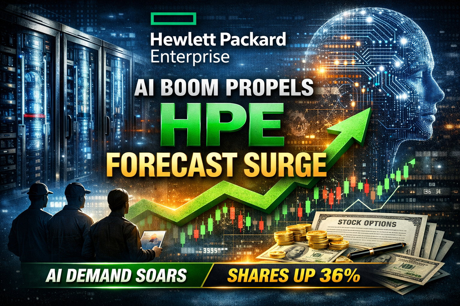 HPE Forecast 2028: AI Boom Triggers Massive Shares Surge | Augmenting Money