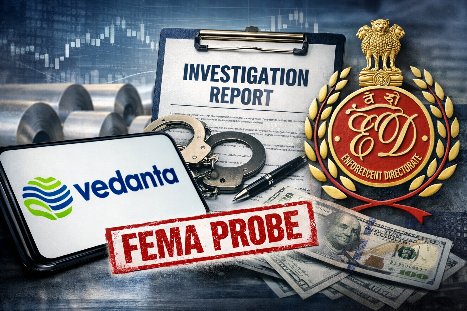 Vedanta Group Facing Searches by Enforcement Directorate | Augmenting Money