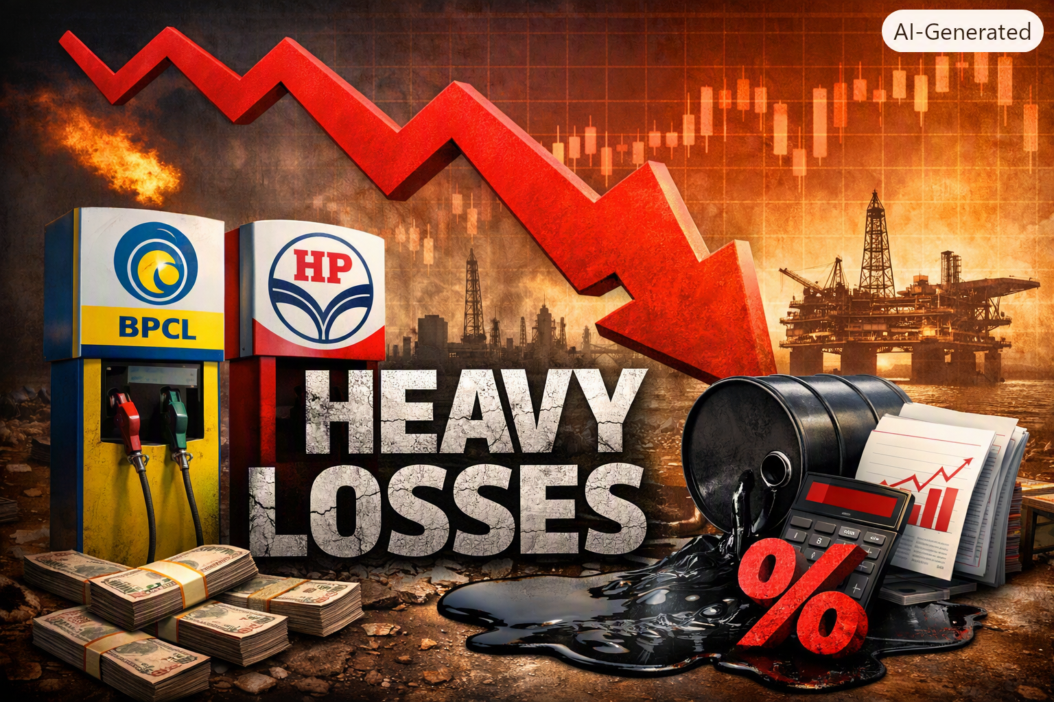 BPCL and HPCL Q1FY27 Loss: High Crude Oil Prices Hit | Augmenting Money